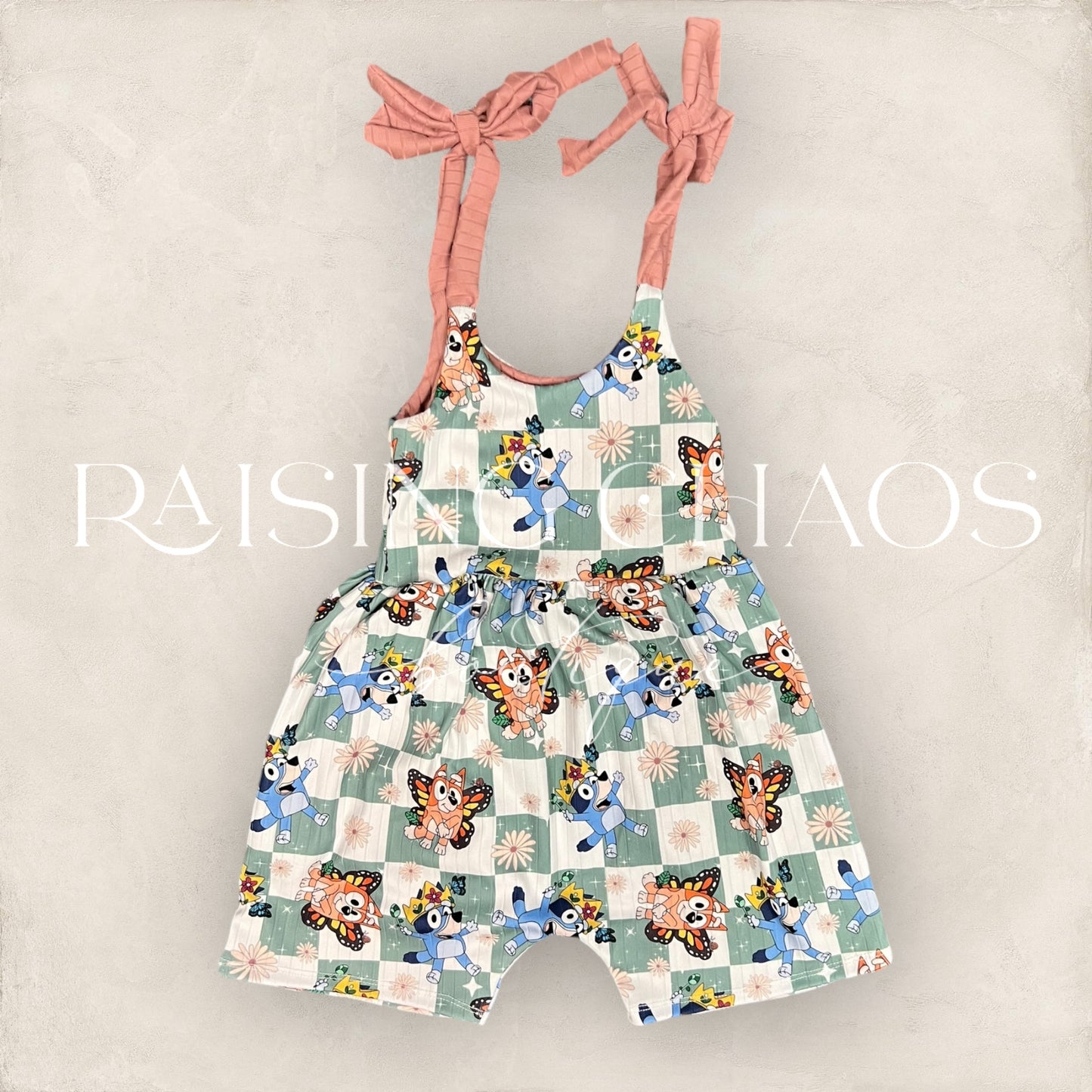 Heeler Olivia Romper *Handmade*