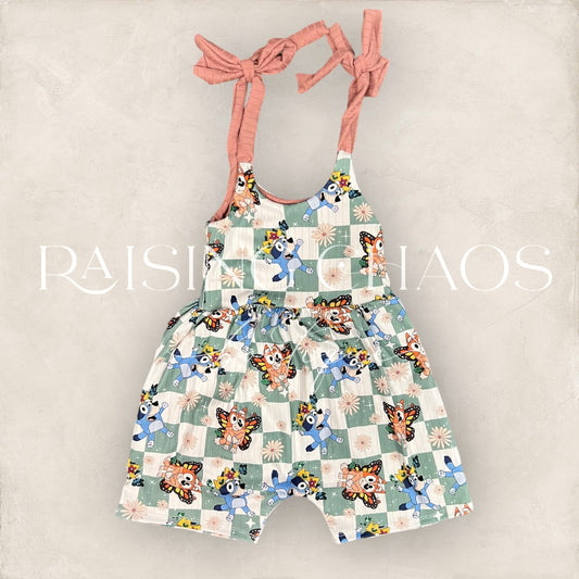 Heeler Olivia Romper *Handmade*