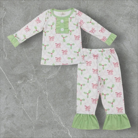*PRE-ORDER* Christmas Ruffle Lounge Set