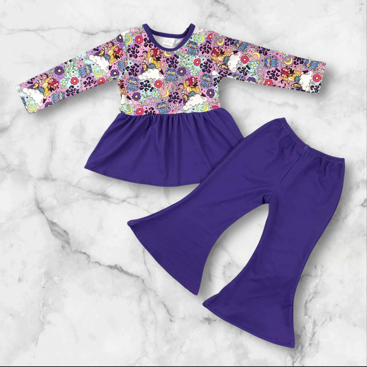 *PRE-ORDER* KPOP Flare Pant Set