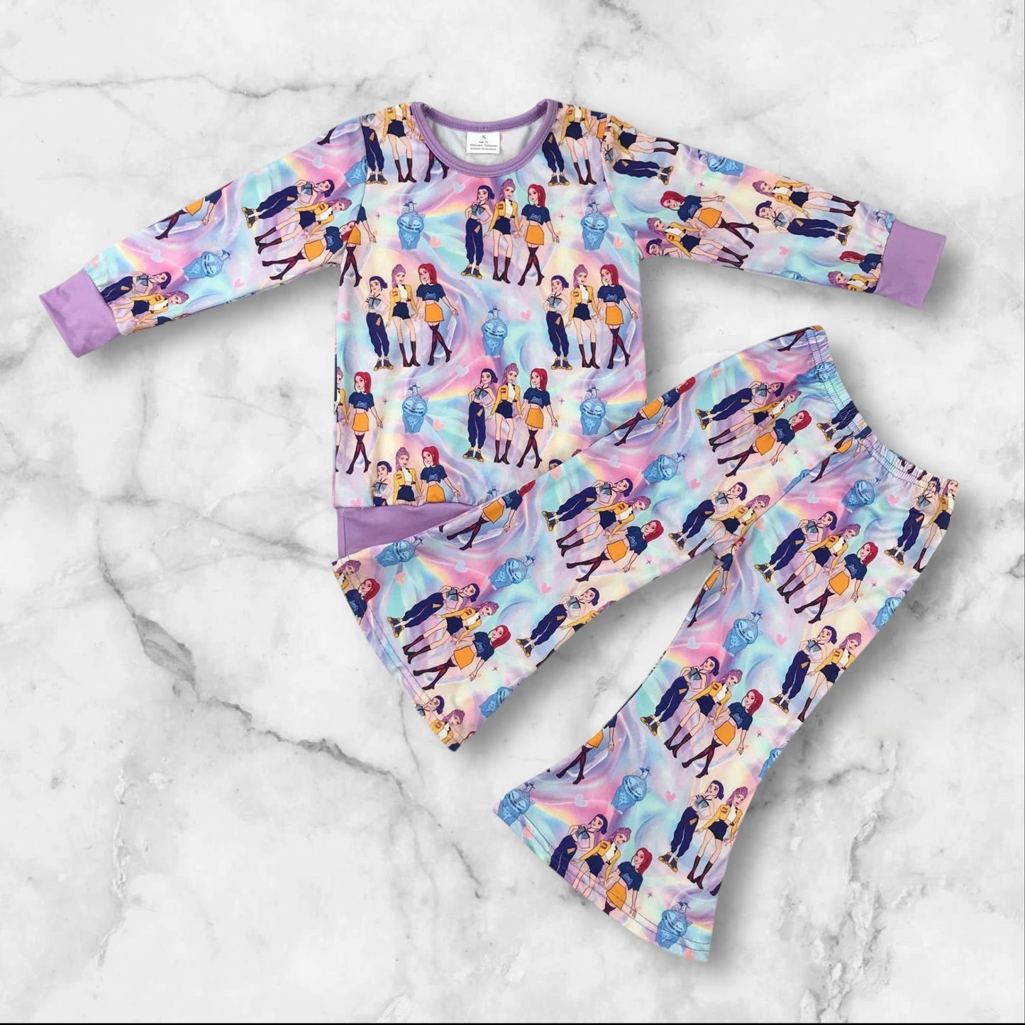 *PRE-ORDER* KPOP Flare Pant Set