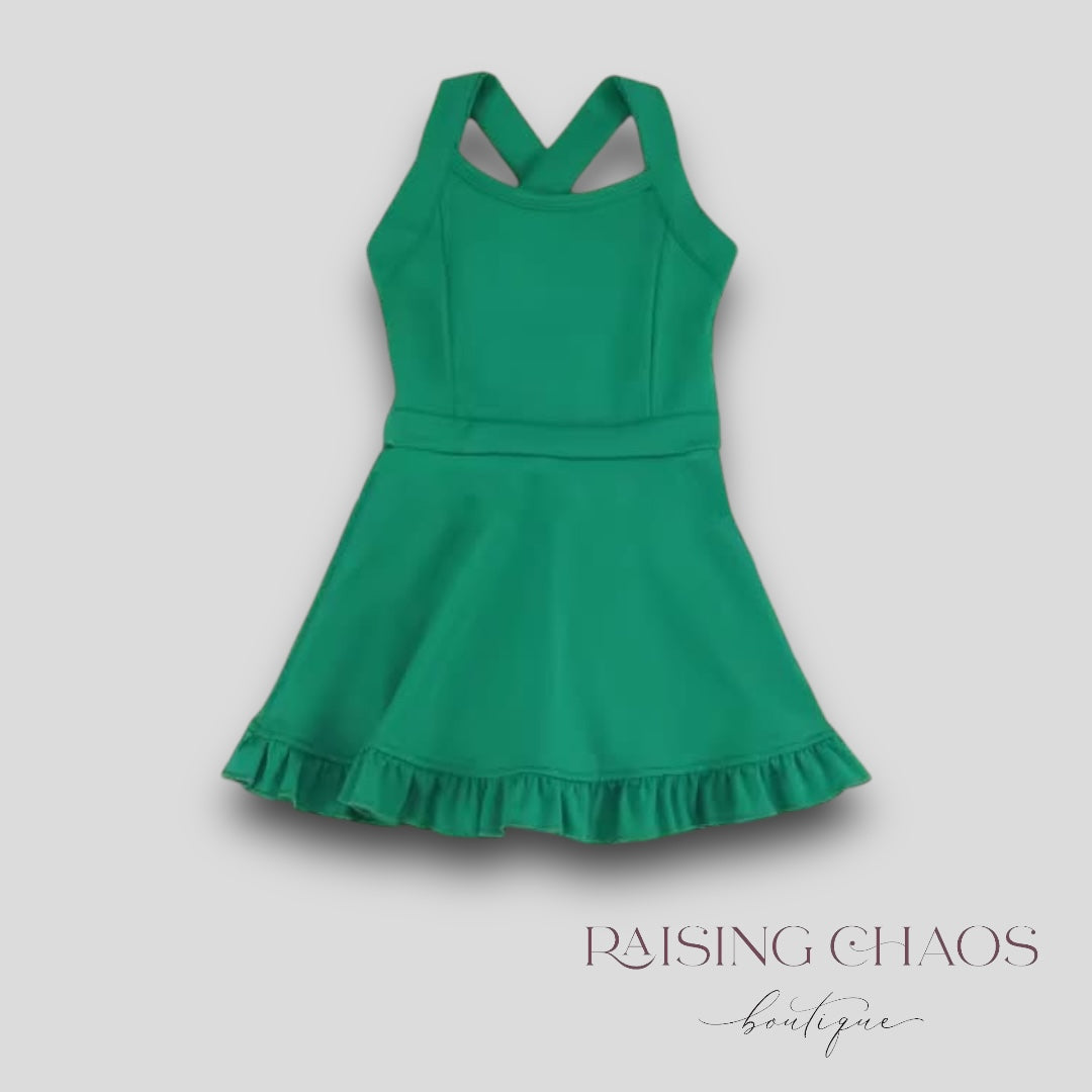 *PRE-ORDER* Athletic Dress w Built-In Shorts