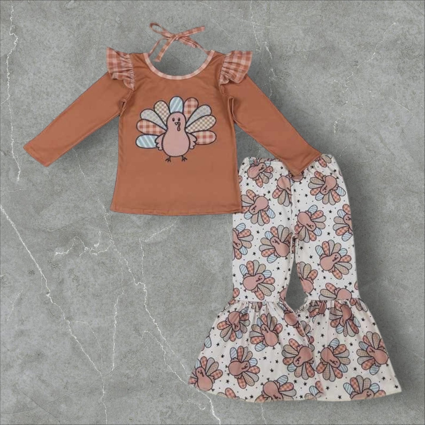 *PRE-ORDER* Thanksgiving - Bells Pant Set