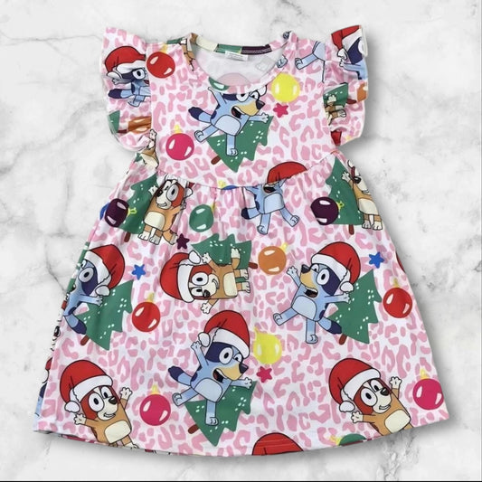 *PRE-ORDER* Christmas - Heeler Dress