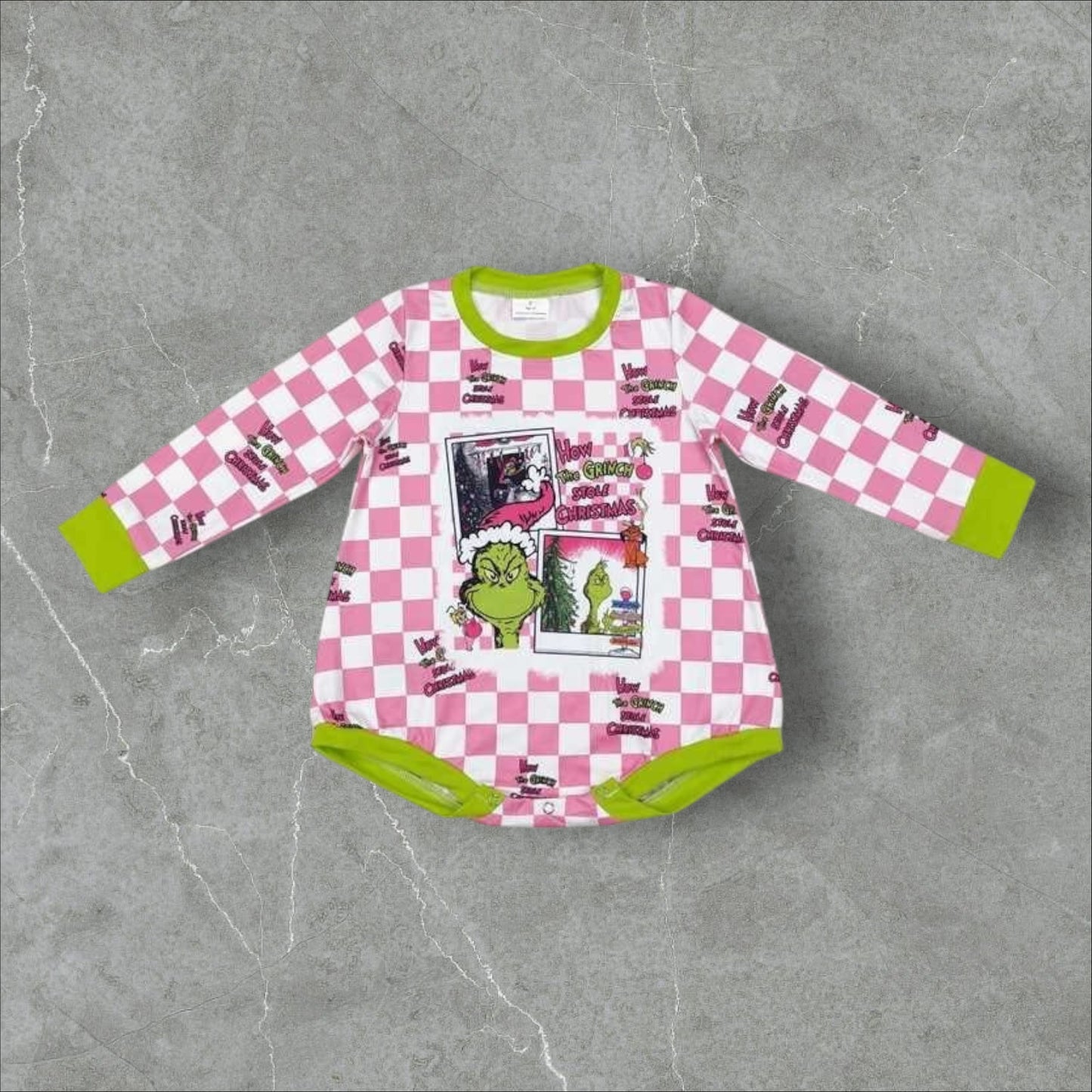 *PRE-ORDER* Christmas - Mean One Romper