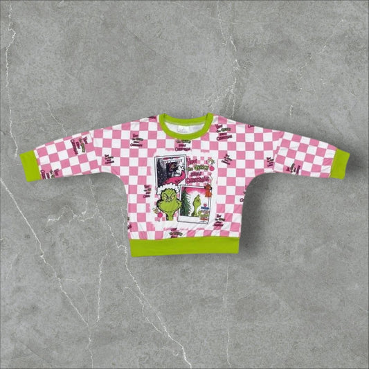 *PRE-ORDER* Christmas - Mean One Crewneck Top