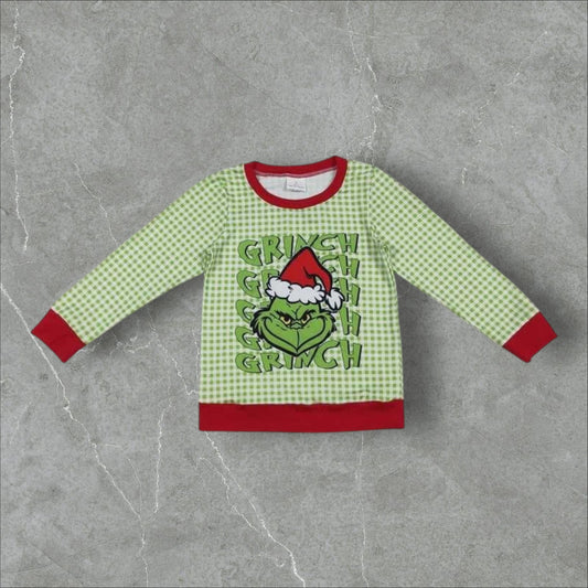 *PRE-ORDER* Christmas - Mean One Crewneck Top
