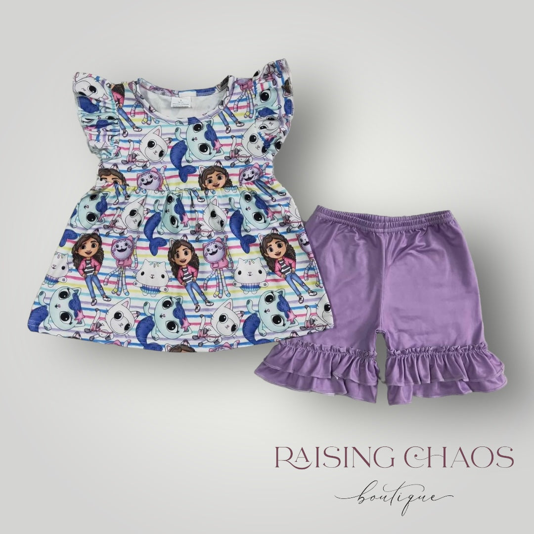 *PRE-ORDER* Dollhouse Shorts Set