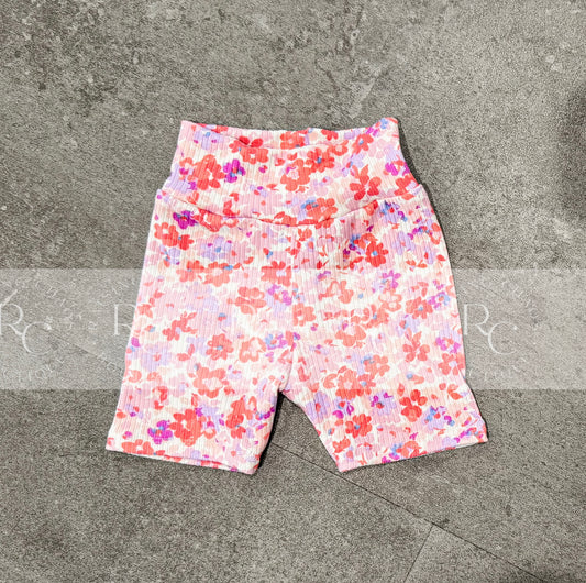 RTS Pink/Purple Spring Floral Bikers