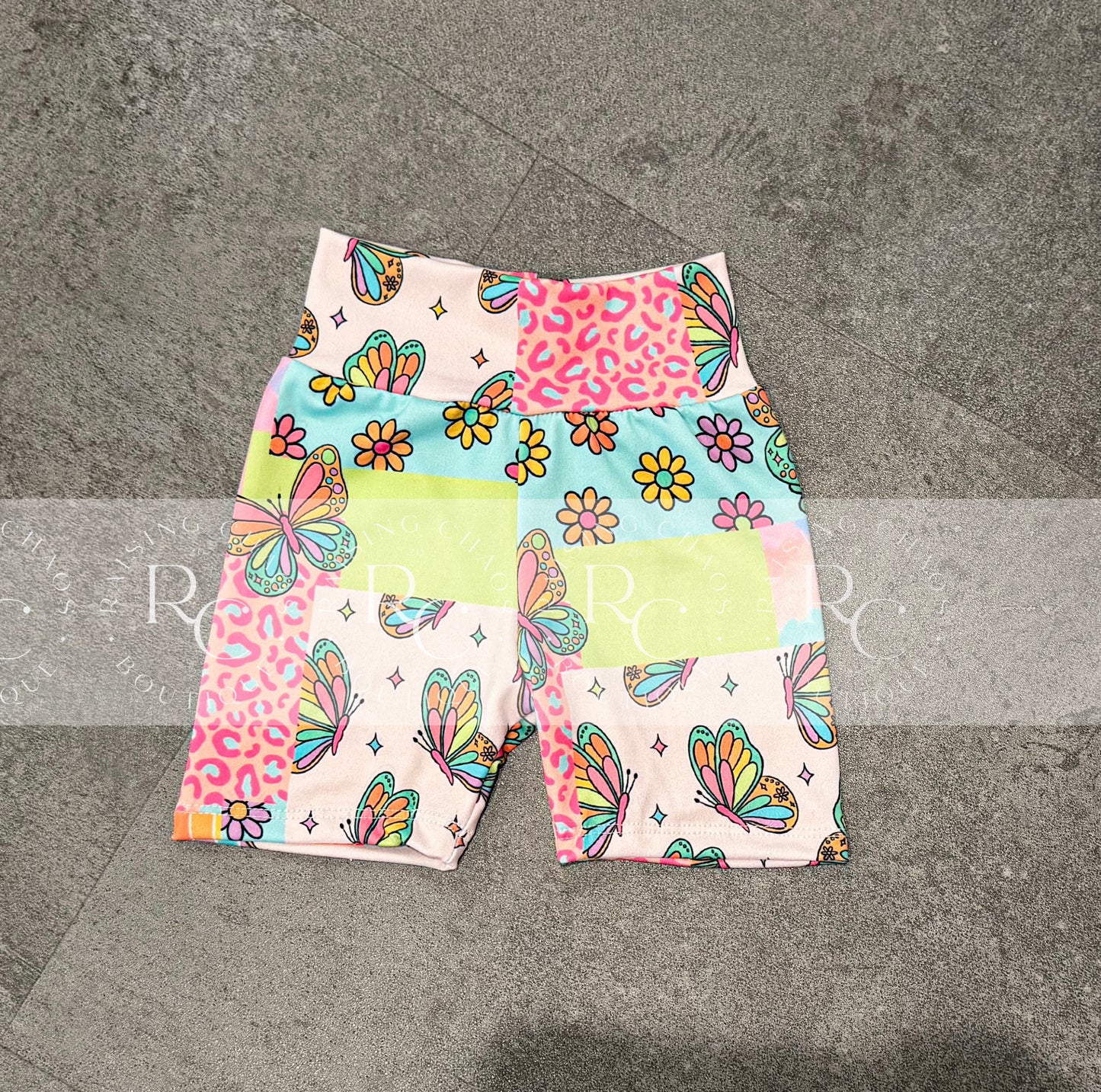 RTS Rainbow Butterfly Patchwork Bikers