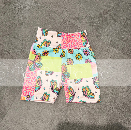 RTS Rainbow Butterfly Patchwork Bikers