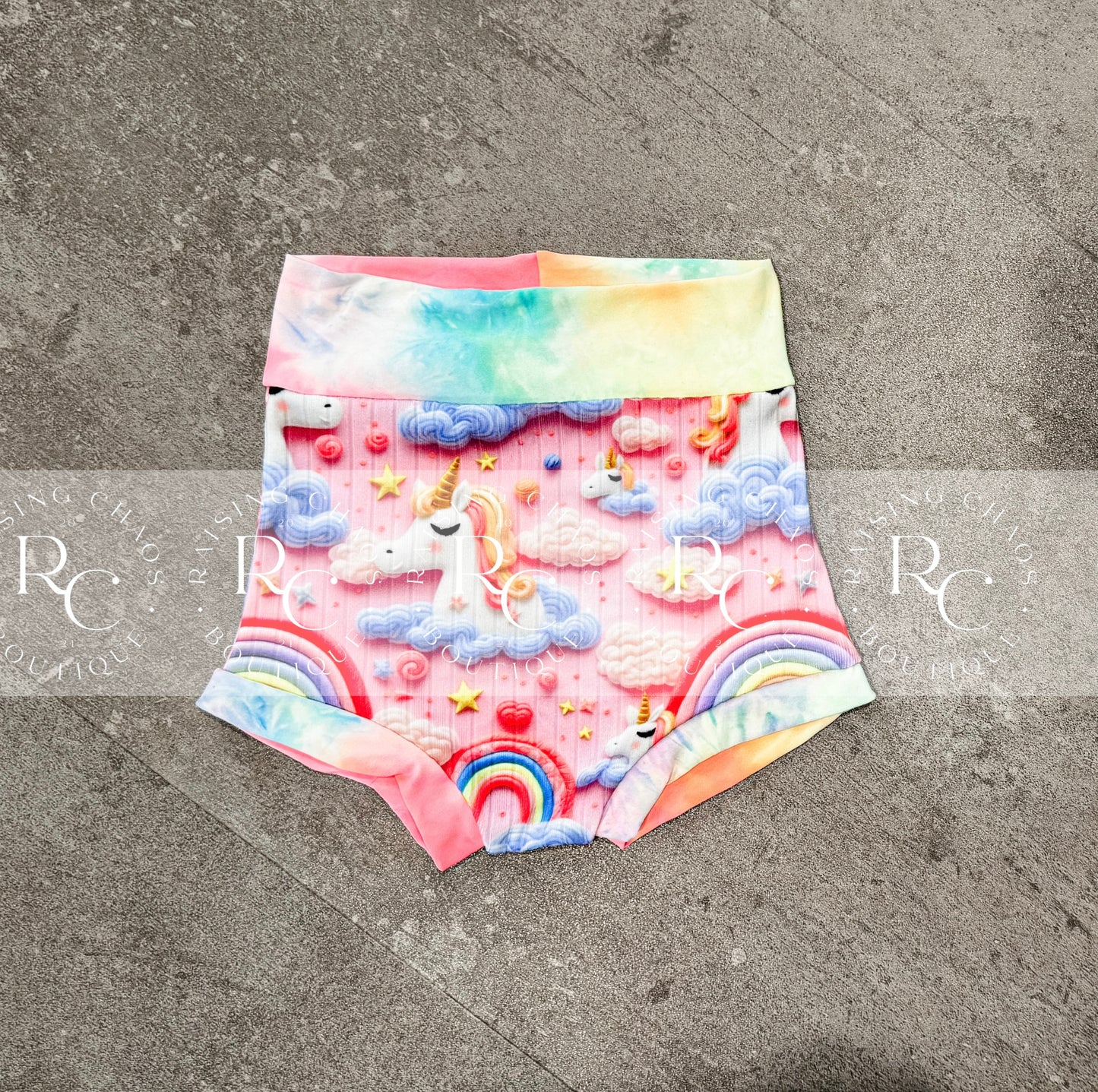 RTS Rainbow Unicorn Bummies