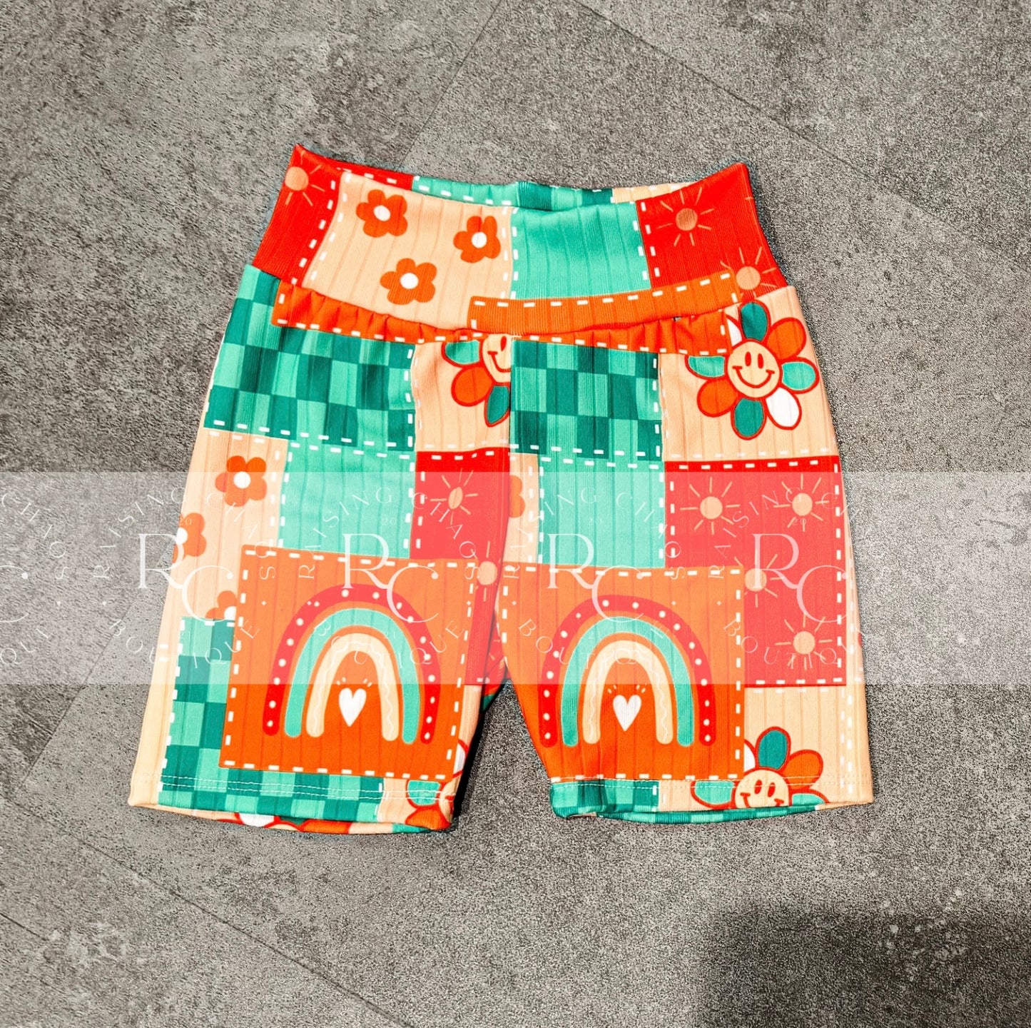 RTS Rainbow Patchwork Bikers