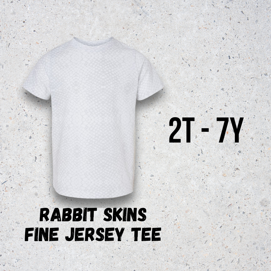 MTO Kids - White Reptile - Rabbit Skins Jersey Tee