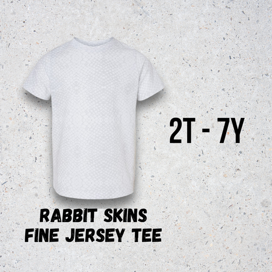 MTO Kids - White Reptile - Rabbit Skins Jersey Tee