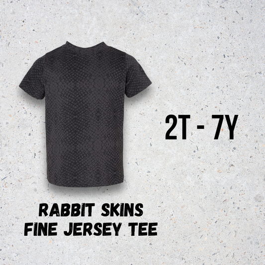 MTO Kids - Black Reptile - Rabbit Skins Jersey Tee