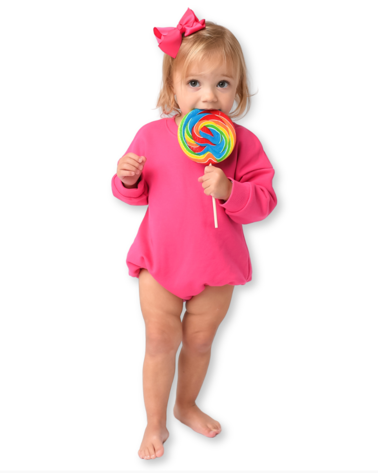 *CHRISTMAS* MTO Kids - Sweatshirt Bubble Romper