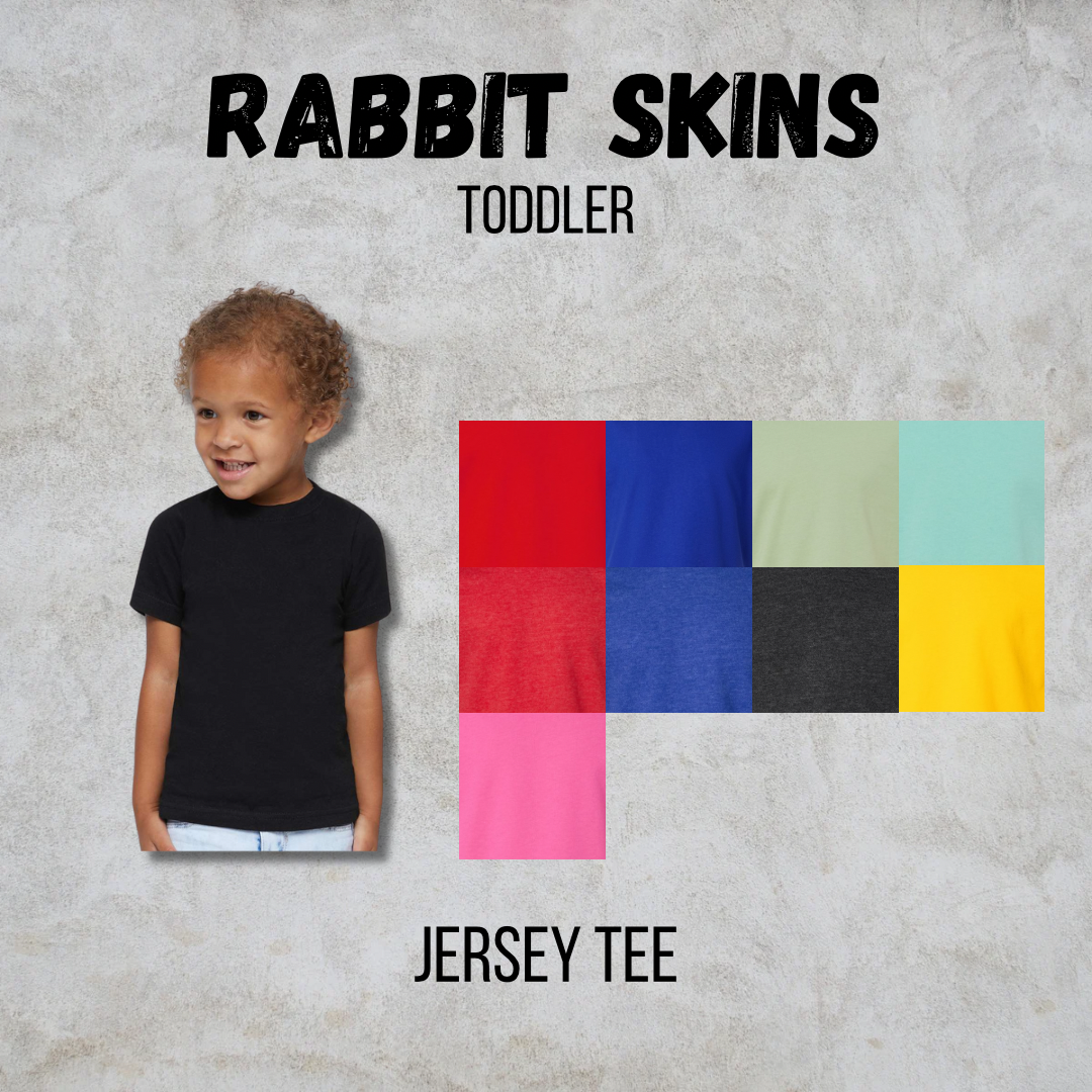 *COLLEGE FOOTBALL* MTO Toddler - Rabbit Skins - Jersey Tee