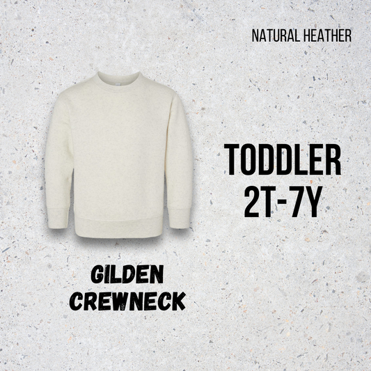 MTO Kids - Natural - GILDAN Crewneck