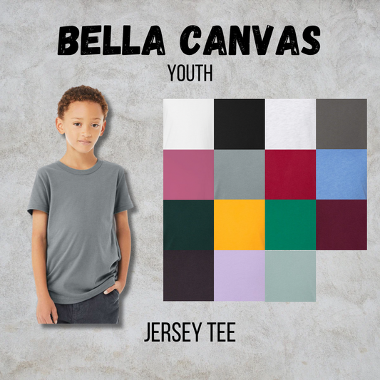 *CHRISTMAS* MTO Youth - Bella Canvas - Jersey Tee
