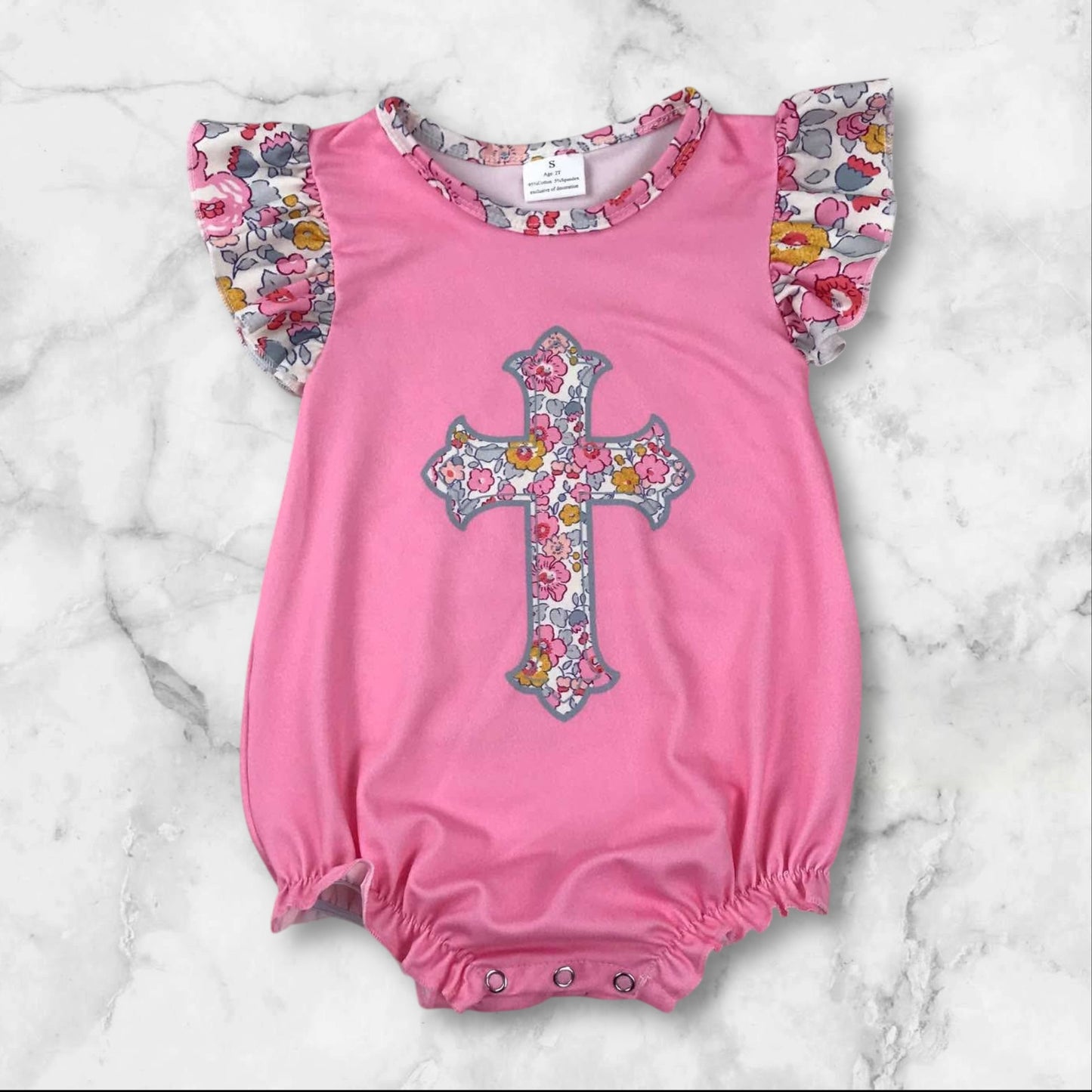 *PRE-ORDER* Easter - Faith Romper